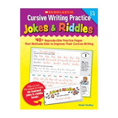 Picture of Scholastic Cursive Writing Practice: Jokes & Riddles