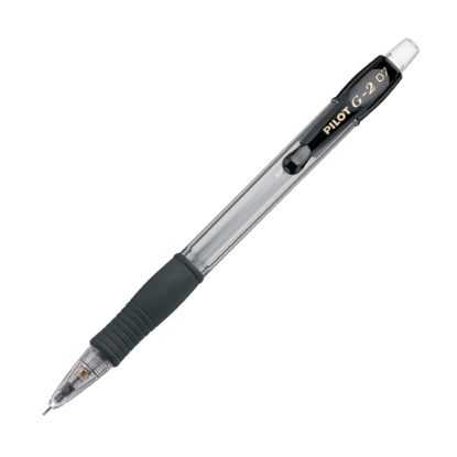 Picture of Pilot G-2 Mechanical Pencils, 0.7 mm, Clear Barrel, Pack Of 12