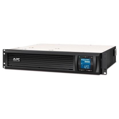 Picture of APC Smart-UPS C 6-Outlet Rackmount With SmartConnect, 1,500VA/900 Watts, SMC1500-2UC