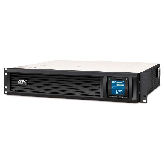 Picture of APC Smart-UPS C 6-Outlet Rackmount With SmartConnect, 1,500VA/900 Watts, SMC1500-2UC