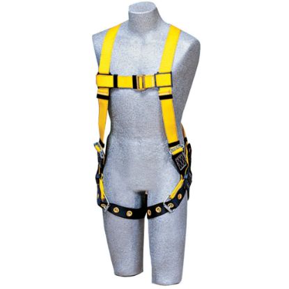 Picture of DBI-SALA Delta No-Tangle Harness, Back D-Ring, Universal, Navy/Yellow