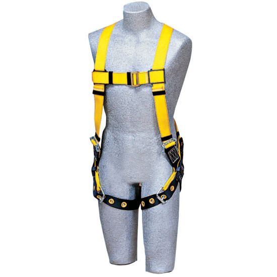 Picture of DBI-SALA Delta No-Tangle Harness, Back D-Ring, Universal, Navy/Yellow