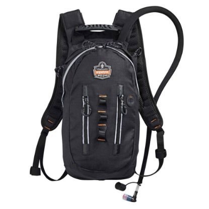 Picture of Ergodyne Chill-Its 5157 Premium Cargo Hydration Pack, 3 Liter, Black