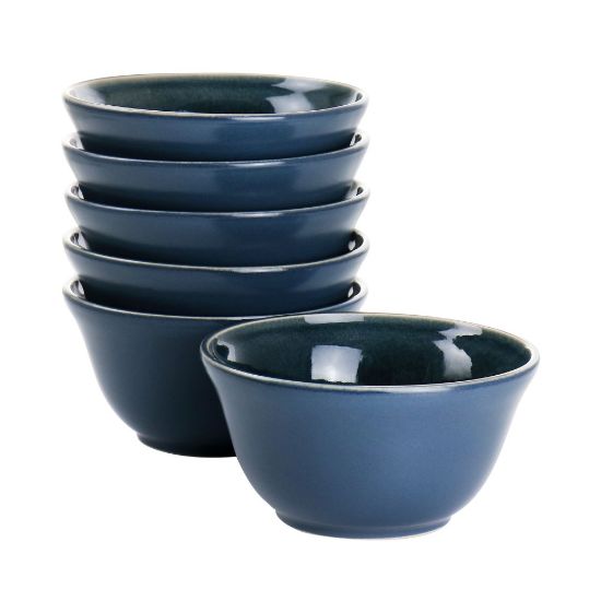 Picture of Martha Stewart 6-Piece Ice Cream Bowl Set, Blue