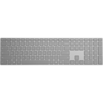 Picture of Microsoft Surface Keyboard - Wireless Connectivity - Bluetooth - QWERTY Layout - Smartphone - Mac, Android, Windows, iOS - Silver