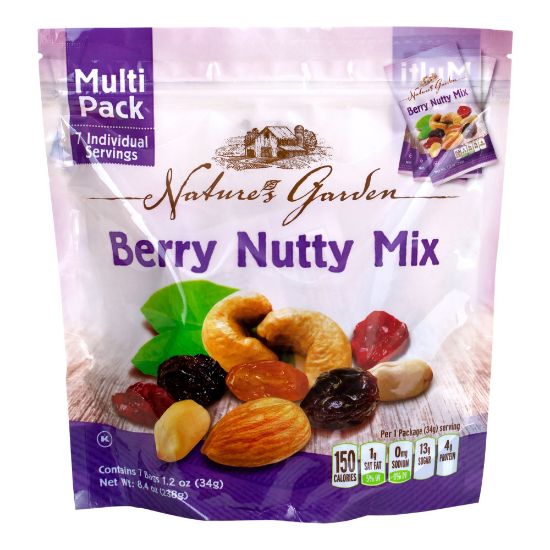 Picture of NATUREs GARDEN Berry Nutty Mix Multipack, 7 Count, 6 Pack