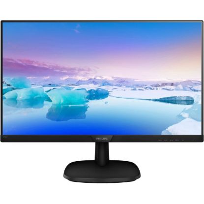 Picture of Philips 273V7QJAB 27in Class Full HD LCD Monitor - 16:9 - Textured Black - 27in Viewable - In-plane Switching (IPS) Technology - WLED Backlight - 1920 x 1080 - 16.7 Million Colors - 250 Nit - 5 ms - GTG Refresh Rate - Speakers - HDMI - VGA - DisplayPort