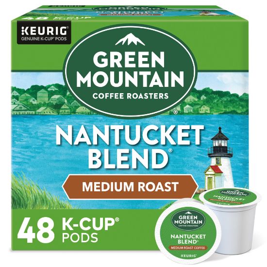 Picture of Green Mountain Coffee Nantucket Blend Coffee K-Cup Pods, Medium Roast, Classic, Box Of 48 Pods