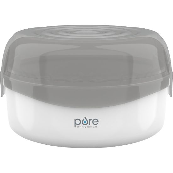 Picture of Pure Enrichment PureBaby Microwave Baby Bottle Sterilizer, White