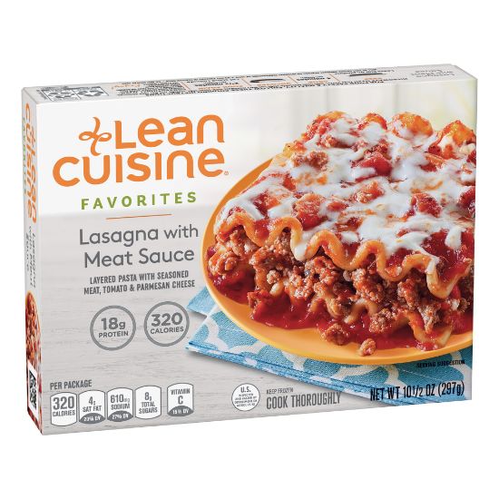 Picture of Lean Cuisine Favorites Lasagna With Meat Sauce, 10.5 Oz, Box Of 3 Meals