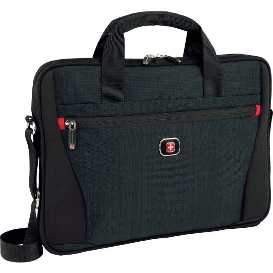 Picture of Wenger Structure Slimcase Blue - Heather Fits Up To 14In Laptop