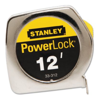 Picture of Stanley Tools Die Cast Tape Measure, Standard, 12ft x 3/4in Blade