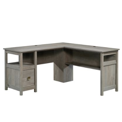 Picture of Sauder Cannery Bridge 59inW L-Shaped Computer Desk, Mystic Oak