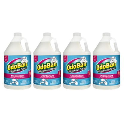 Picture of OdoBan Odor Eliminator Disinfectant Concentrate, Cotton Breeze Scent, 128 Oz, Case Of 4 Bottles