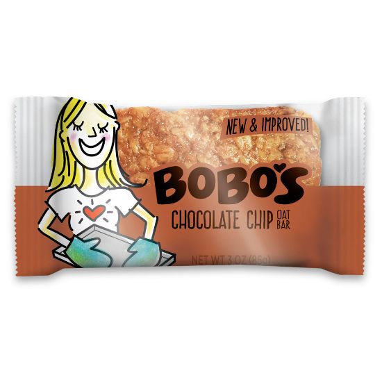 Picture of BoBos Oat Bars Chocolate Chip, 3.5 Oz, Box of 48 Bars