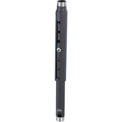 Picture of Chief 12-18in Adjustable Extension Column - For Projector - Black - Aluminum - 500 lb