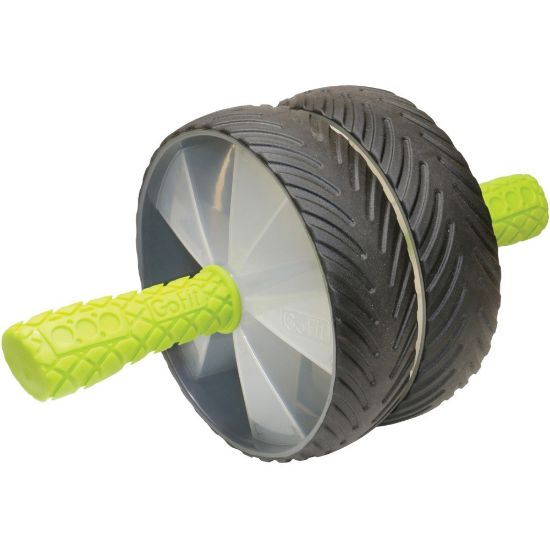 Picture of GoFit Super Ab Wheel - Clear - Urethane