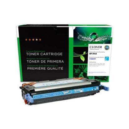 Picture of West Point Remanufactured Cyan Toner Cartridge Replacement For HP 314A, Q7561A