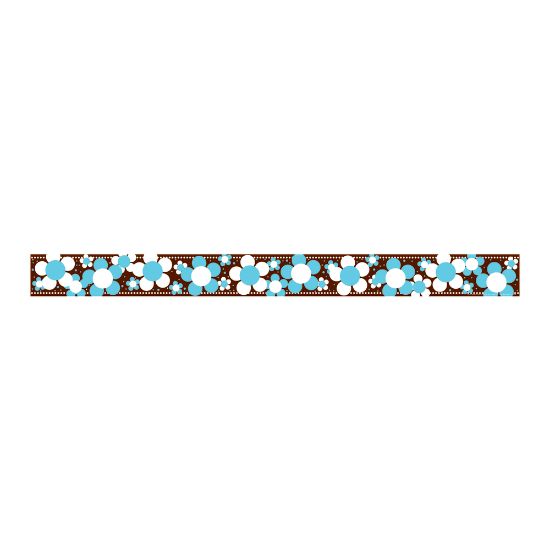 Picture of Barker Creek Straight-Edge Borders, 3in x 35in, Hot To Dot Bloom, Pack Of 12