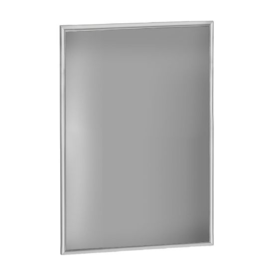 Picture of Azar Displays Large-Format Steel Vertical/Horizontal Snap Frame, 36in x 24in, Silver