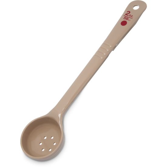 Picture of Measure Miser Perforated Long-Handle Measuring Spoons, 2 Oz, Beige, Pack Of 12