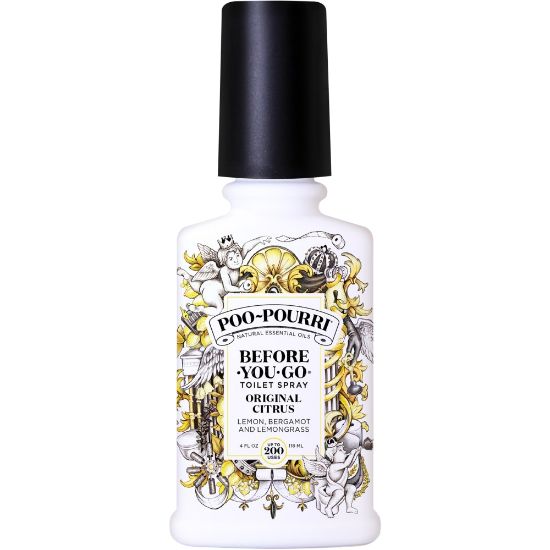 Picture of Poo-Pourri Before You Go Toilet Spray, 4 Oz, Citrus, Pack Of 12 Bottles