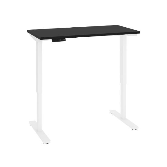 Picture of Bestar Viva Electric 48inW Standing Desk, Black