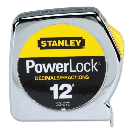 Picture of Stanley Tools ABS Tape Measure, Standard, 12ft x 1/2in Blade