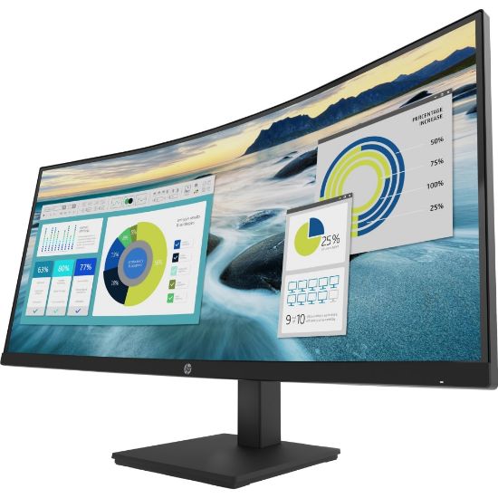 Picture of HP P34HC G4 34in WQHD Curved Screen LCD Monitor