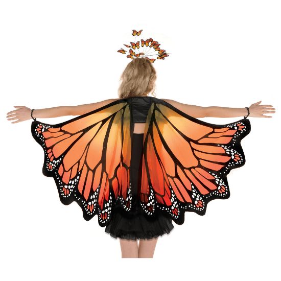 Picture of Amscan Butterfly Monarch Wings, Orange