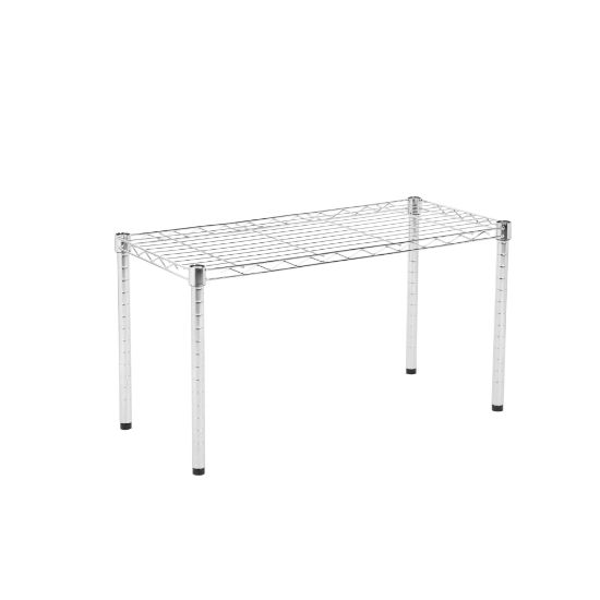 Picture of Honey-Can-Do Urban Wire 30inD Shelving Table, Chrome