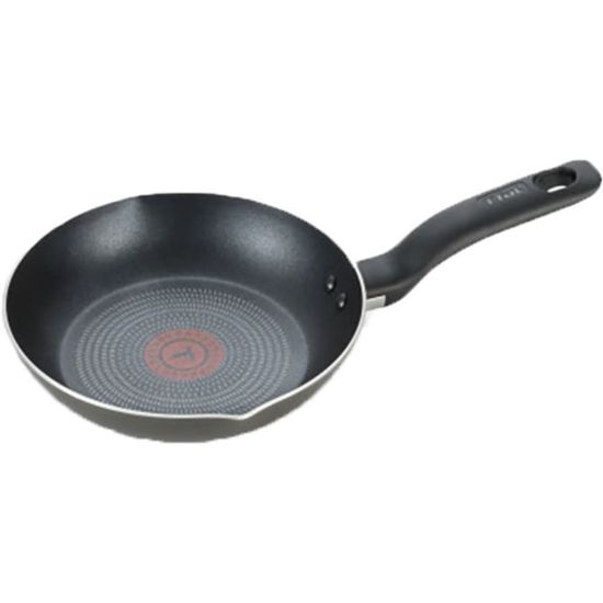 Picture of T-Fal Initiatives Aluminum Non-Stick Fry Pan, 8in, Black