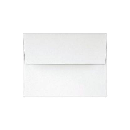 Picture of LUX Invitation Envelopes, A2, Peel & Press Closure, White, Pack Of 50