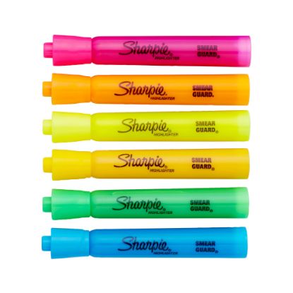 Picture of Sharpie Tank Style Highlighters, Chisel Tip, Assorted, Box of 12