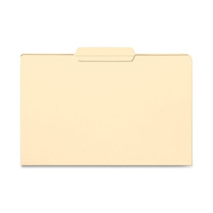 Picture of Smead File Folders, Legal Size, 1/3 Cut, Center Tab Cut, Manila, Box Of 100