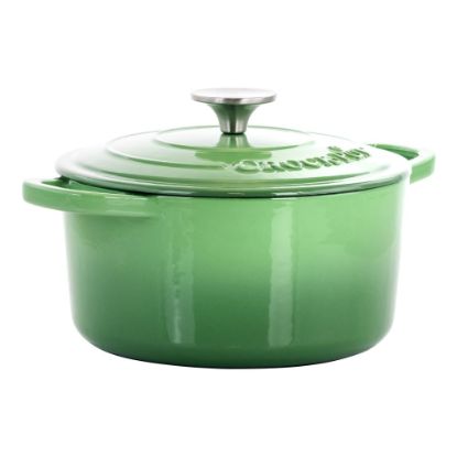 Picture of Crock-Pot Artisan 2-Piece Enameled Cast Iron Dutch Oven, 3 Quarts, Pistachio Green