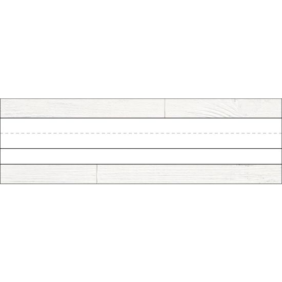 Picture of Schoolgirl Style Desk Nameplates, Industrial Chic Shiplap, 9 3/4inH x 3inW x 7/16inD, Pack Of 36 Nameplates