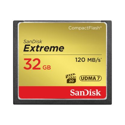 Picture of SanDisk Extreme - Flash memory card - 32 GB - CompactFlash