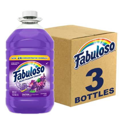 Picture of Fabuloso All-Purpose Cleaner, Lavender Scent, 169 Oz, Case of 3 Bottles