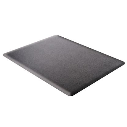 Picture of Deflecto Ergonomic Sit-Stand Chair Mat For All Pile and Hard Floors, 46in x 60in, Black