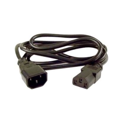 Picture of Belkin PRO Series Universal Computer-Style AC Power Extension Cable - Power extension cable - power IEC 60320 C13 to IEC 60320 C14 - 2 ft