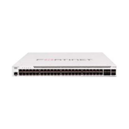 Picture of Fortinet FortiSwitch 548D - Switch - managed - 48 x 10/100/1000 + 4 x 10 Gigabit SFP+ + 2 x 40 Gigabit QSFP+ - rack-mountable