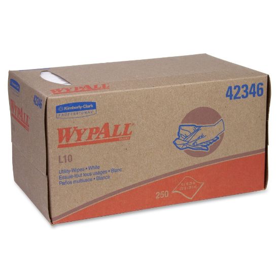 Picture of Wypall L10 Utility Wipes, 9in x 10 1/4in, Pack Of 24