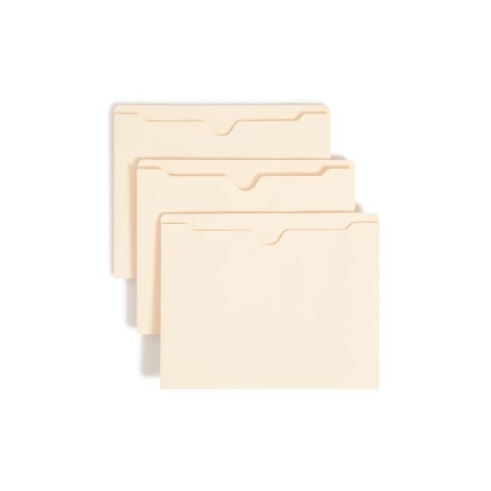 Picture of Smead Expanding Reinforced Top-Tab File Jackets, 2in Expansion, Letter Size, Manila, Box Of 50