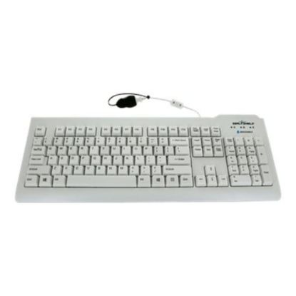 Picture of Seal Shield Seal Clean - Keyboard - USB - QWERTY - Spanish - white