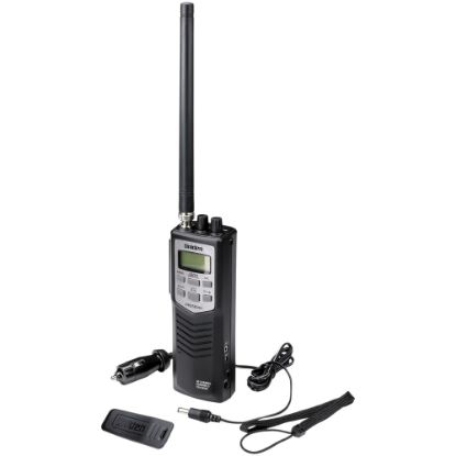 Picture of Uniden 40-Channel Handheld CB With Weather Alert, 7-1/4inH x 2-1/4inW x 1-3/4inD, Black, UNNPRO501HH