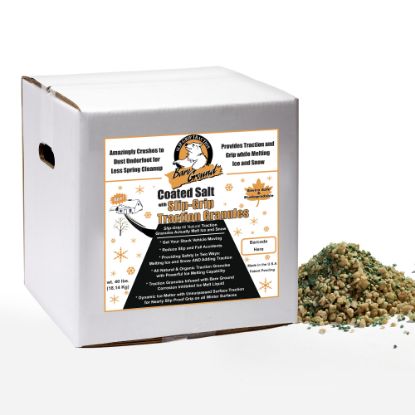 Picture of Bare Ground Granular Ice Melt, Premium Blend, With Infused Traction Granules, 40 lb Box