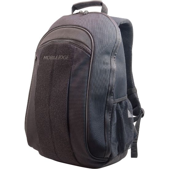 Picture of Mobile Edge 17.3in Canvas Eco-Backpack, Black