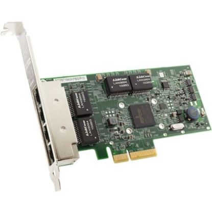 Picture of Lenovo ThinkSystem NetXtreme PCIe 1Gb 4-Port RJ45 Ethernet Adapter By Broadcom - PCI Express 2.0 x4 - 4 Port(s) - 4 - Twisted Pair - 1000Base-T - Plug-in Card