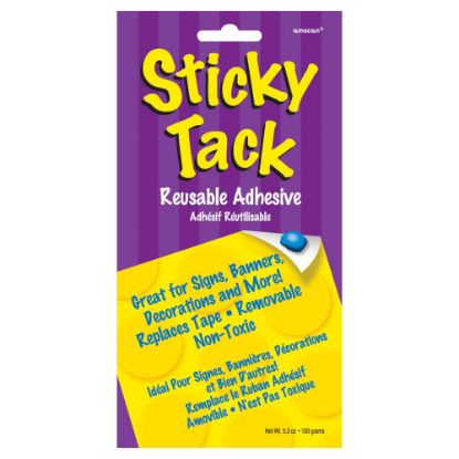 Picture of Amscan Sticky Tack, 5.33 Oz, Pack Of 5 Sticky Tacks